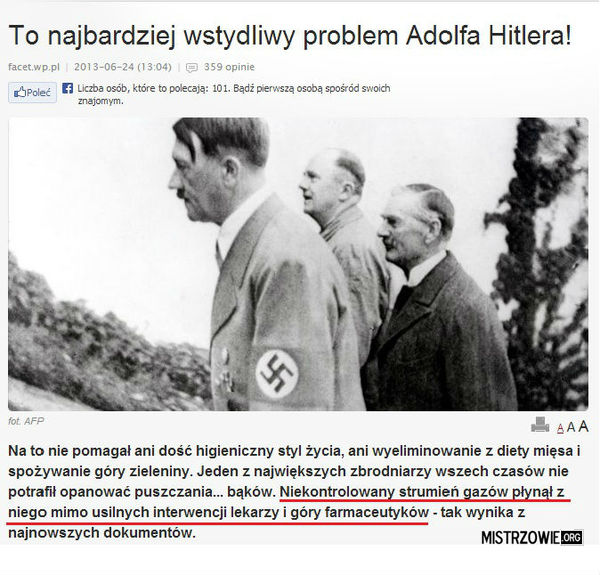 Problem Adolfa –  