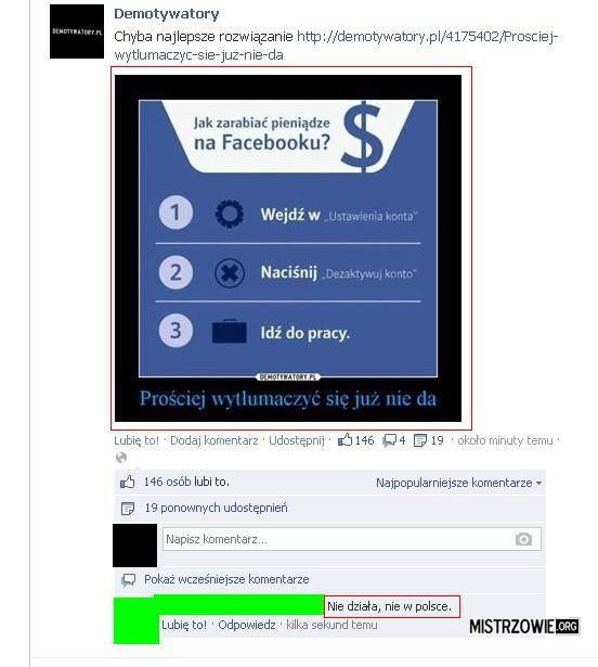 Jak zarabiać pieniądze na Facebooku –  