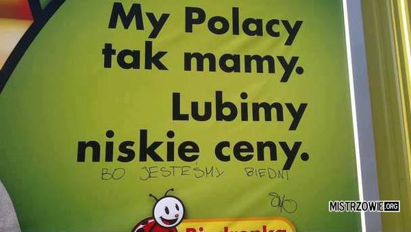 My Polacy tak mamy... –  