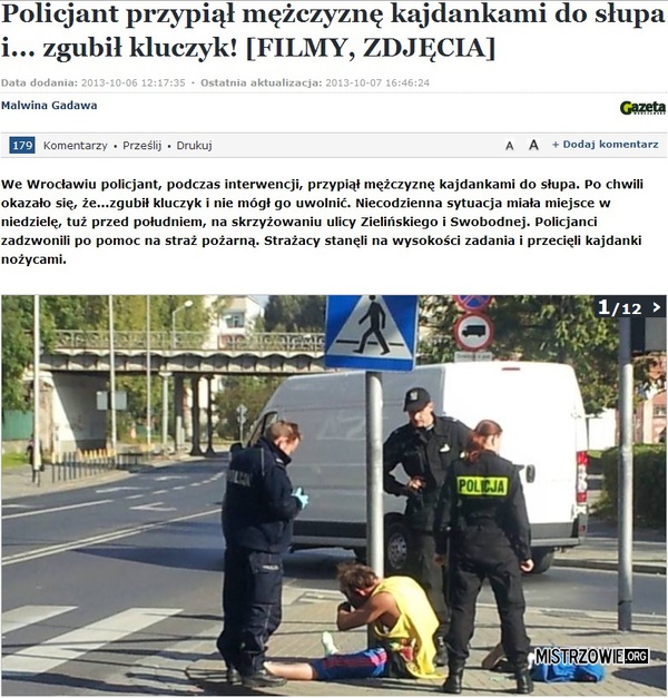 Polska policja... –  