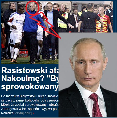 Putin w polskiej Ekstraklasie?! –  