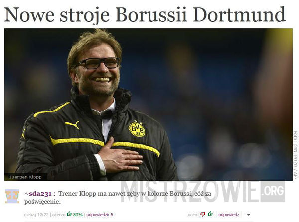 Nowe stroje Borussii Dortmund –  