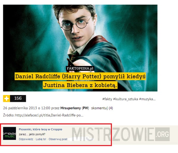 Daniel Radcliffe –  