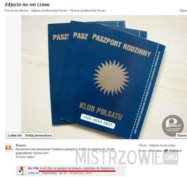 Paszport polsatu –  