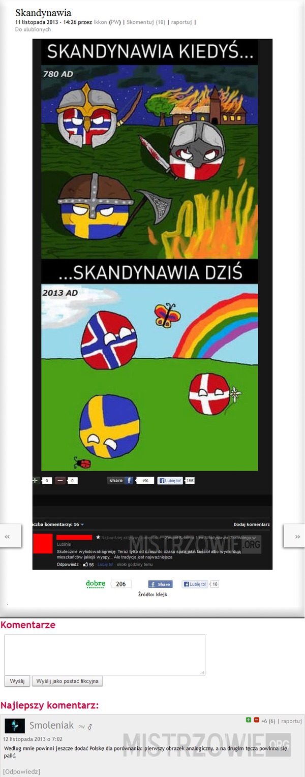 Skandynawia a polska –  