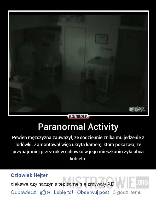 Paranormal Activity –  