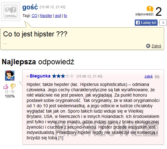 Hipster –  