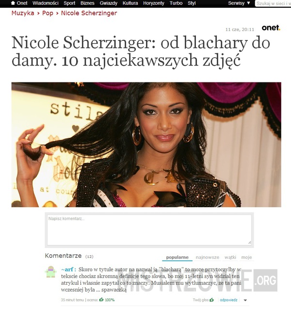 Nicole Scherzinger –  