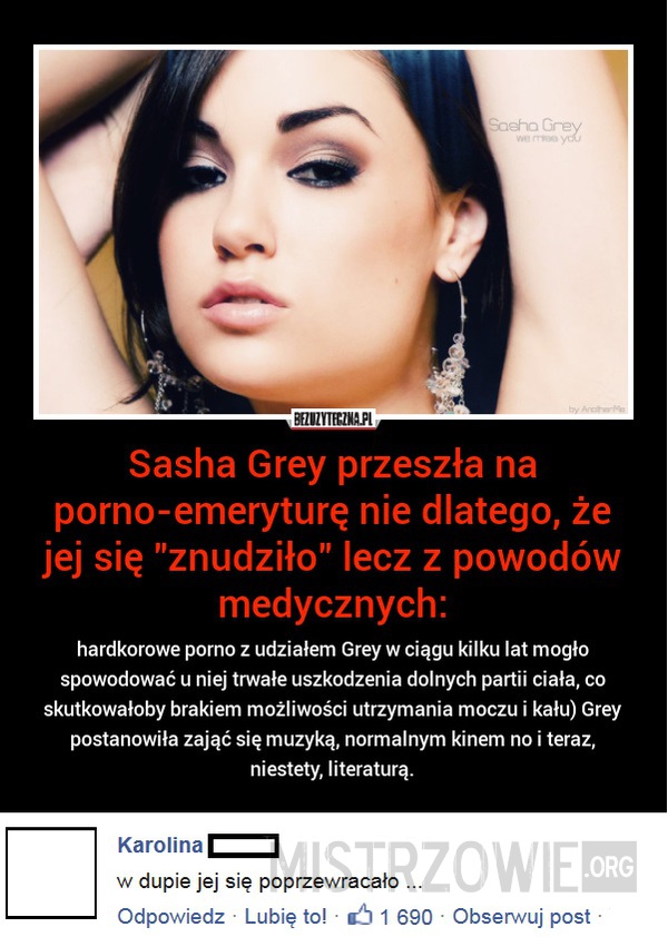Sasha Grey –  