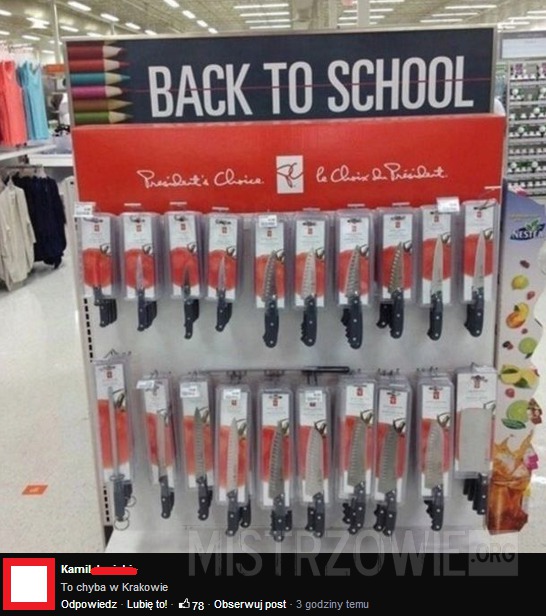Back to school –  