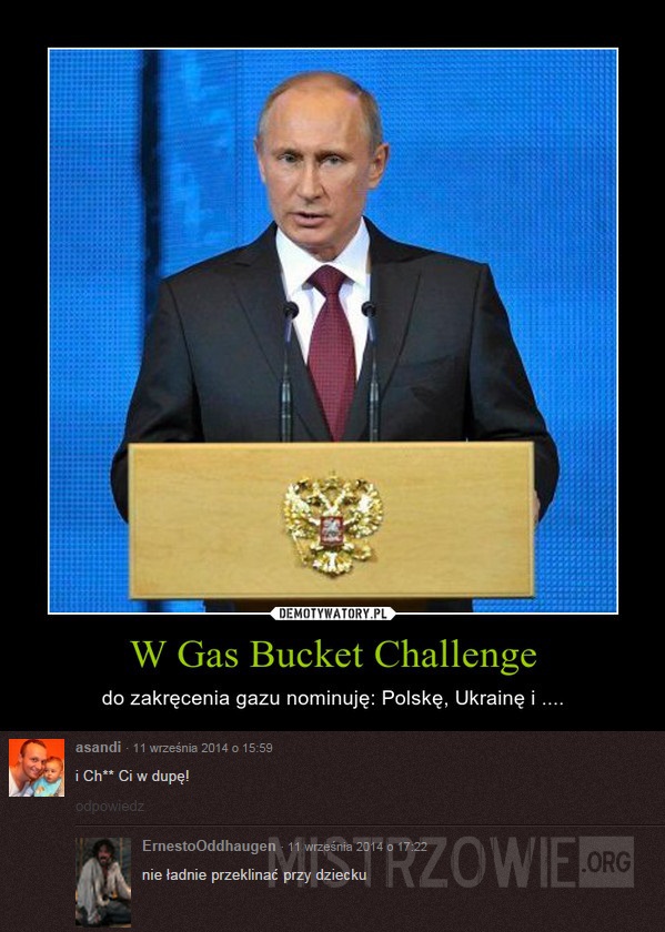 Gas Bucket Challenge –  