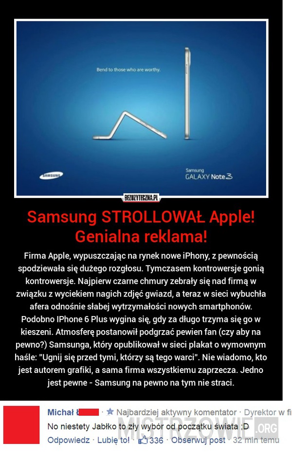 Apple vs. Samsung –  