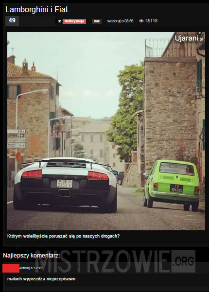 Lamborghini i Fiat –  