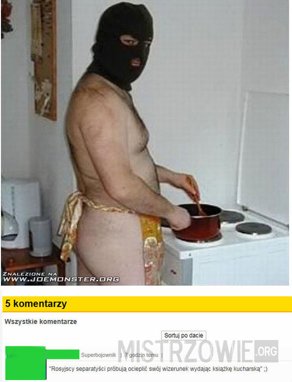 Książka kucharska ukraińskich separatystów –  