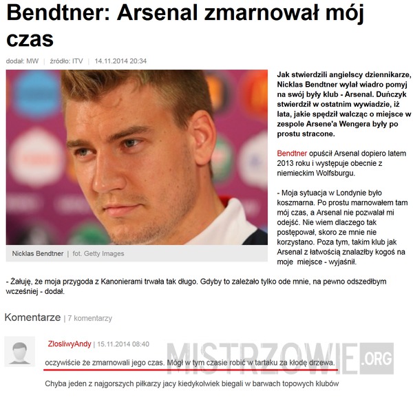 Kariera Bendtnera –  