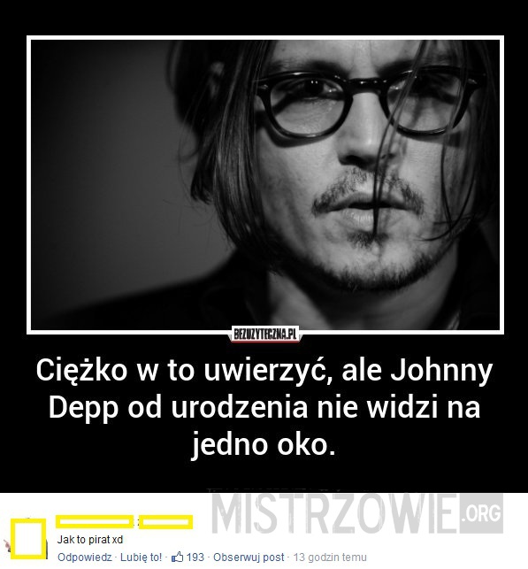 Johnny Depp –  