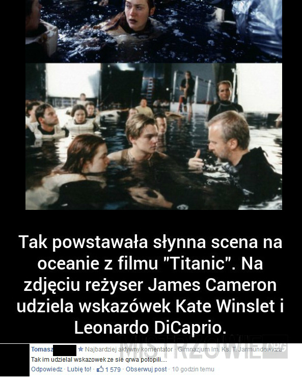 Scena z &quot;Titanic&quot; –  