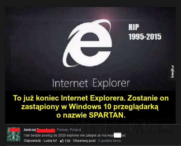 Następca Internet Explorera –  