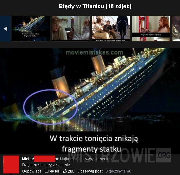 Titanic –  