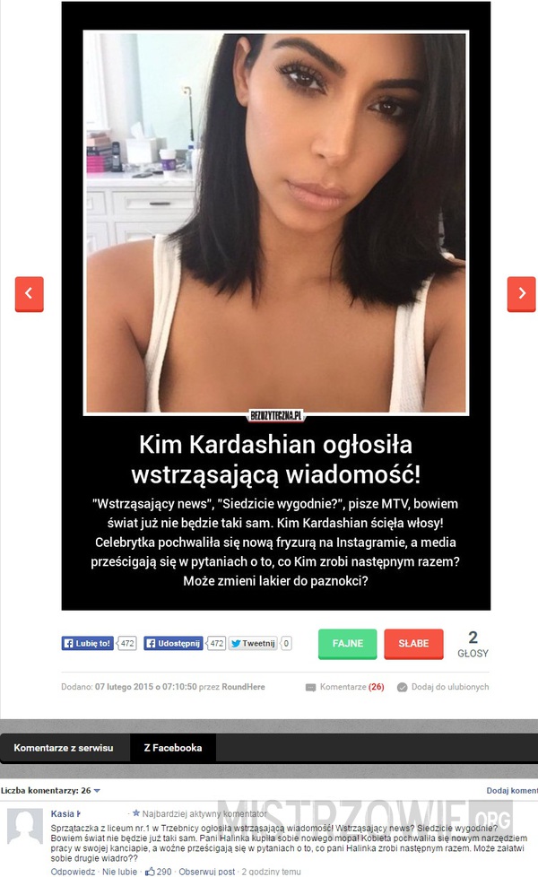 Kim Kardashian ogłosiła wstrząsającą wiadomość –  