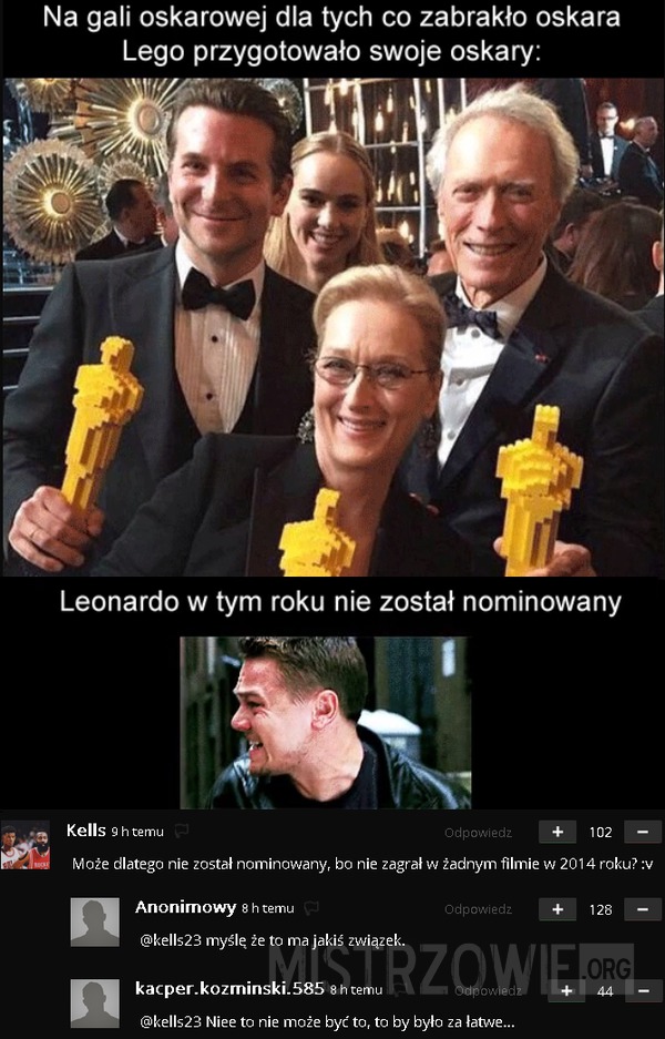 Czemu Leo nie dostał Oscara? –  