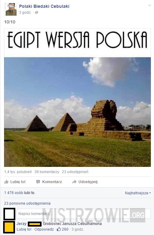 Egipt wersja polska –  