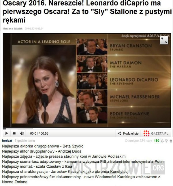 Polskie Oscary –  