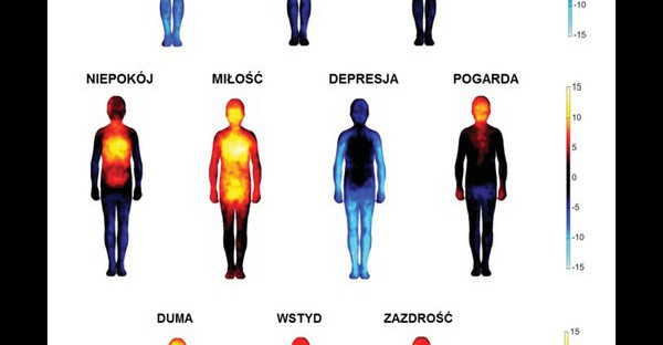 Mapa emocji ludzkiego ciała