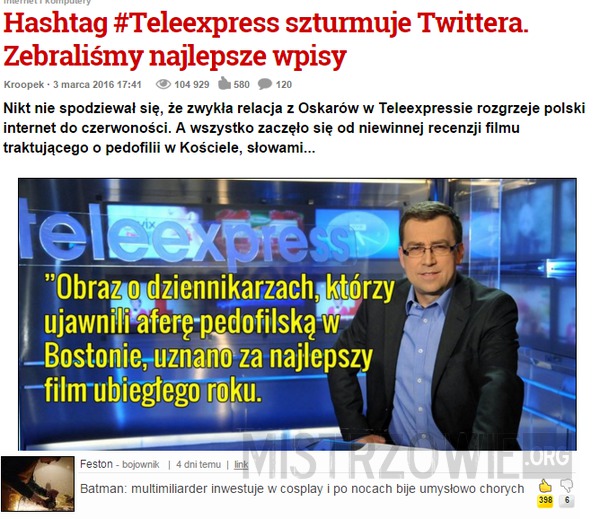 Hashtag #Teleexpress szturmuje Twittera –  