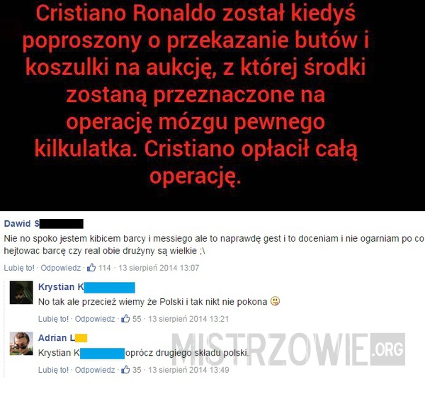 Cristiano Ronaldo –  