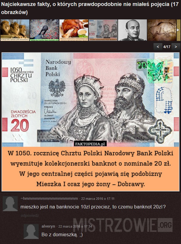 1050 Rocznica Chrztu Polski –  