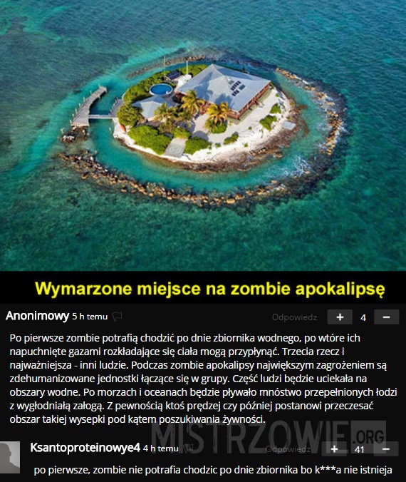 Wymarzone miejsce na zombie apokalipsę –  