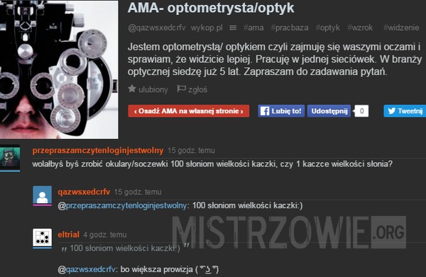 Ama - optometrysta/optyk –  