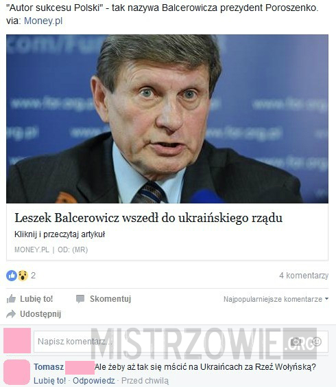 Balcerowicz musi odejść. –  