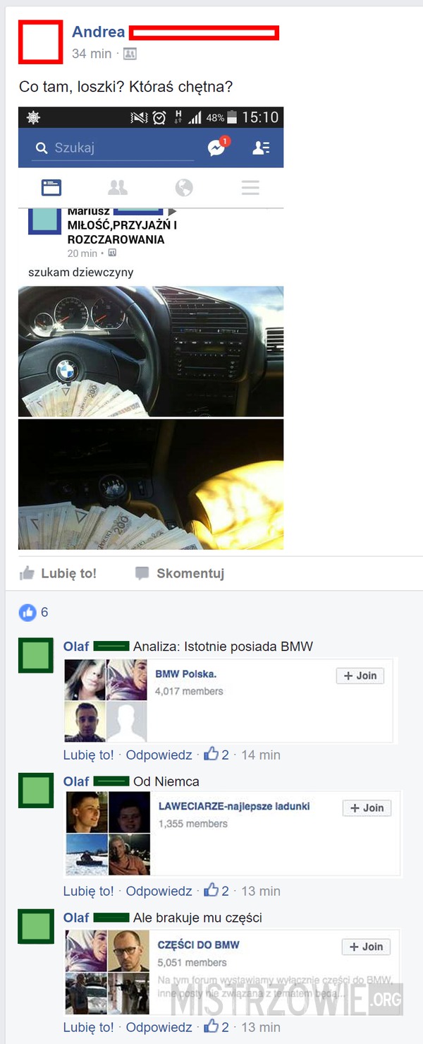 BMW i pieniądze –  