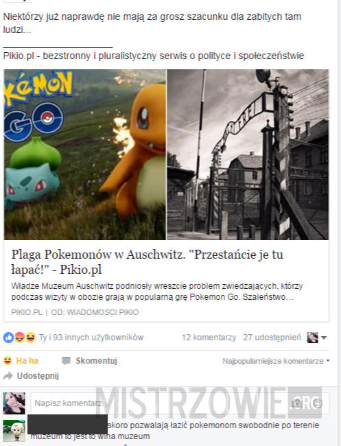 Pokemon Go podbija Auschwitz –  