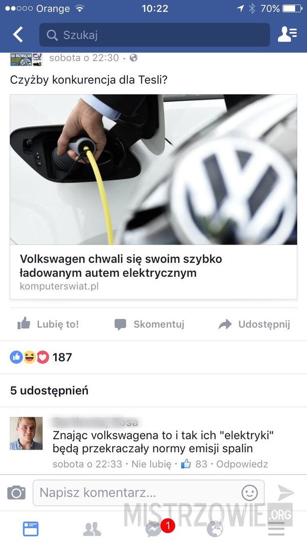 Volkswagen i ekologia –  