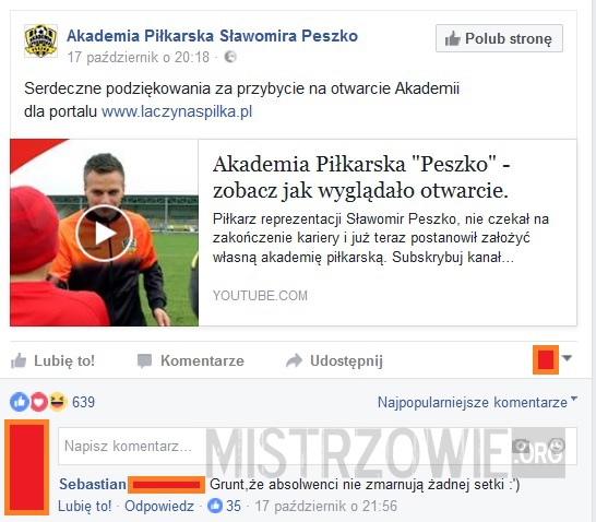 Akademia piłkarska Sławomira Peszki –  