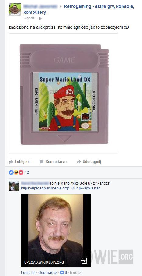 Mario miał ciężkie życie... –  