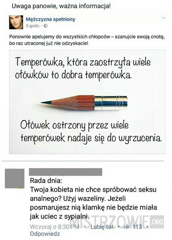 Ołówek –  