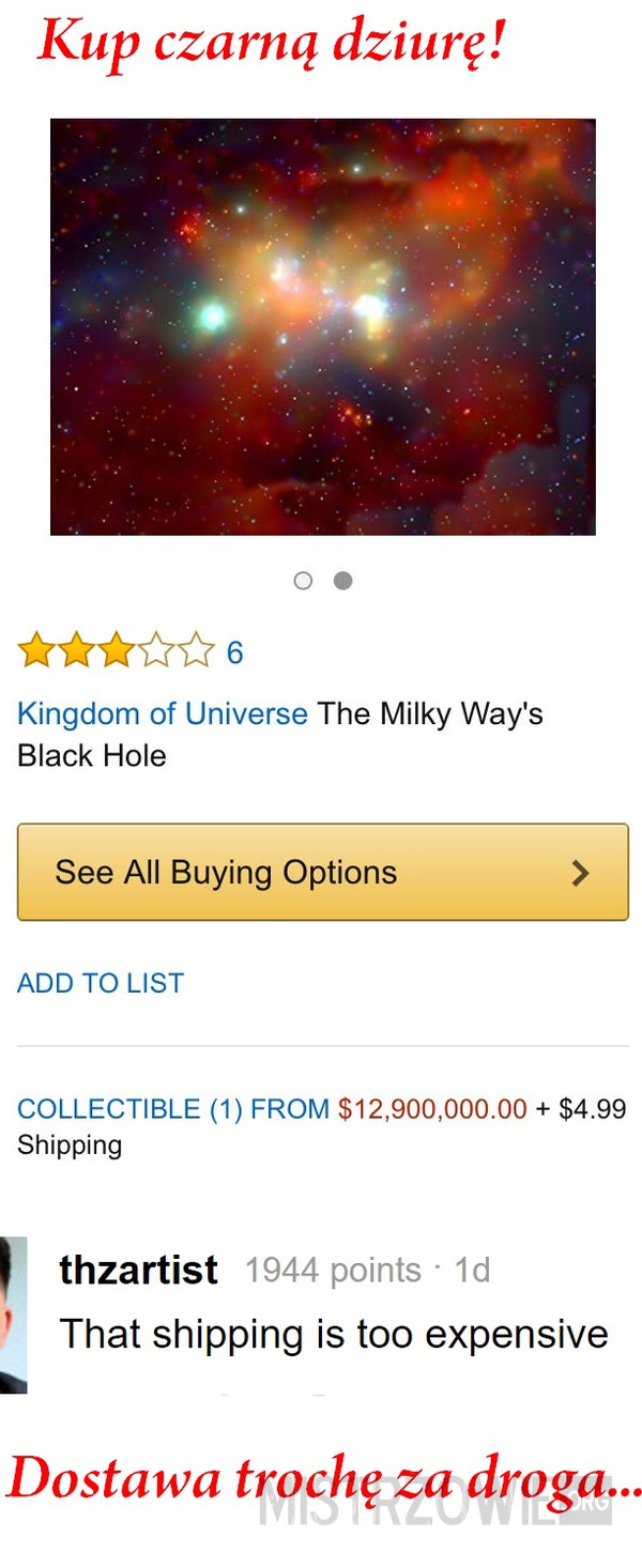 Kup czarną dziurę! –  