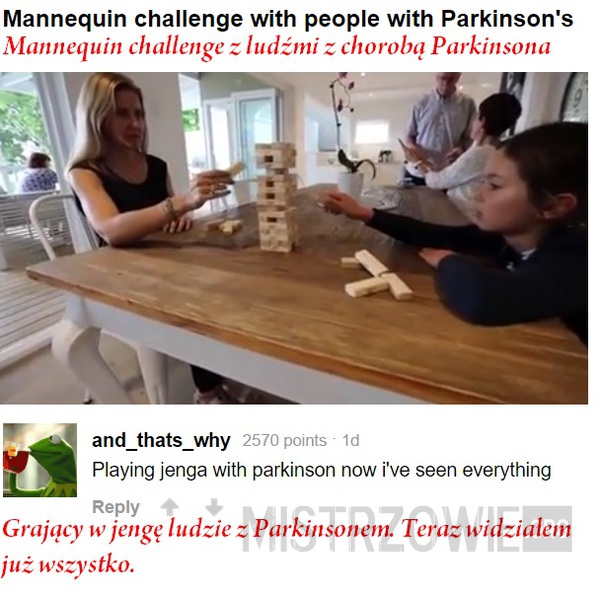 Mannequin challenge z ludźmi z chorobą Parkinsona –  