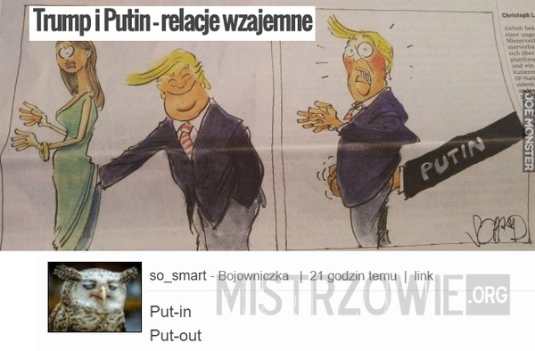 Trump i Putin - relacje wzajemne –  