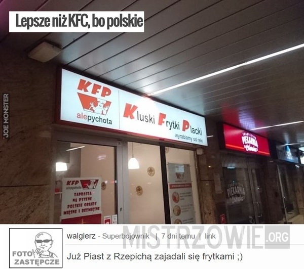 Lepsze niż KFC, bo polskie –  