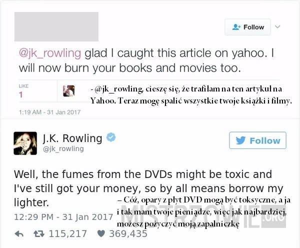 J. K. Rowling –  