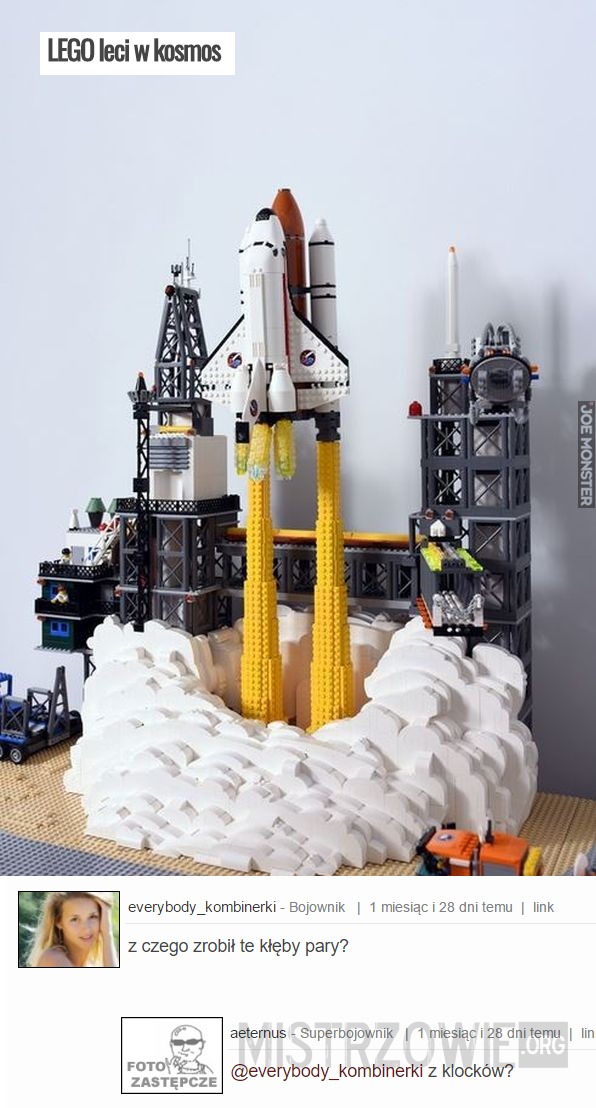 LEGO leci w kosmos –  