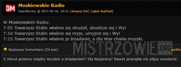 Moskiewskie radio –  