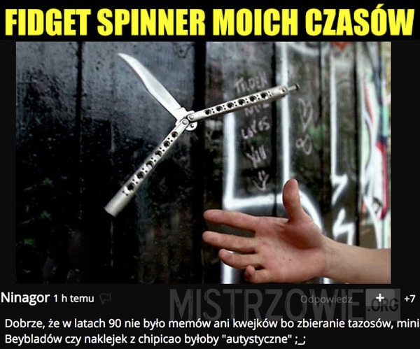 Fidget spinner –  