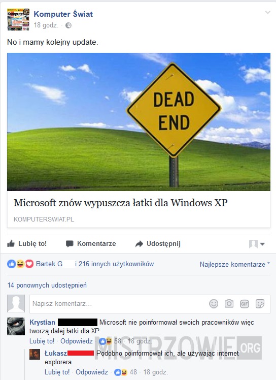 Windows XP –  