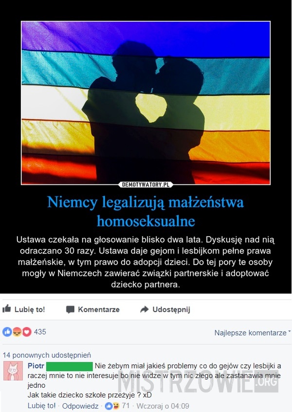 Niemcy legalizują związki homoseksualne –  